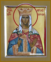 икона святая Благоверная княгиня Ирина Муромская 