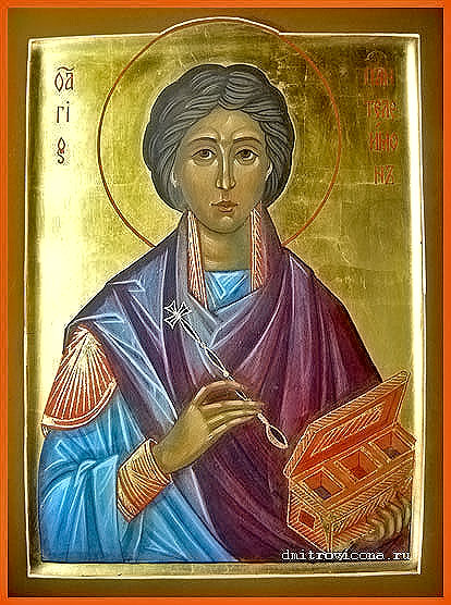 икона святой Великомученик Пантелеимон