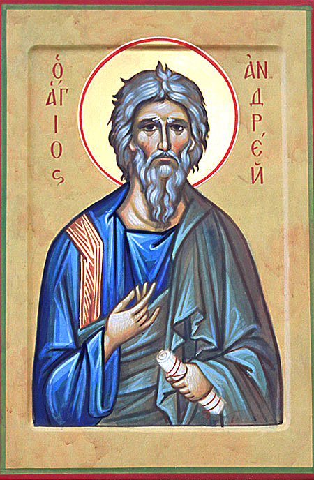 икона святой апостол Андрей Первозванный